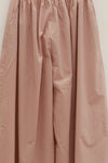 BASERANGE French organic cotton cable knit track pants BAS-TRCA-PO-SU25-CANTIL PINK